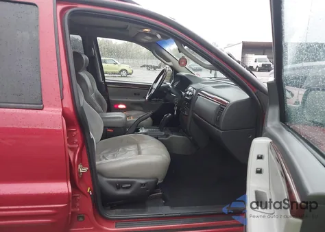 2003 Jeep Grand Cherokee Overland z USA, uszkodzony, nr VIN 1J8GW68J63C574630